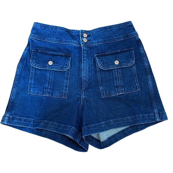 Gap High Rise Sailor Shorts - Size 28, "Timeless" Vibes! - Picture 1 of 4